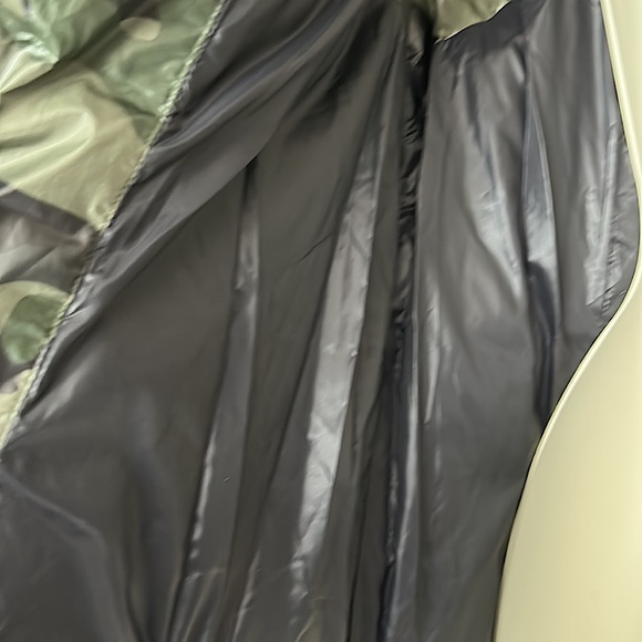 S13 Sexy Camo Green Faux Fur Trimmed Hood Puffer Vest Jacket **Size M**🔥🔥 - Picture 5 of 7